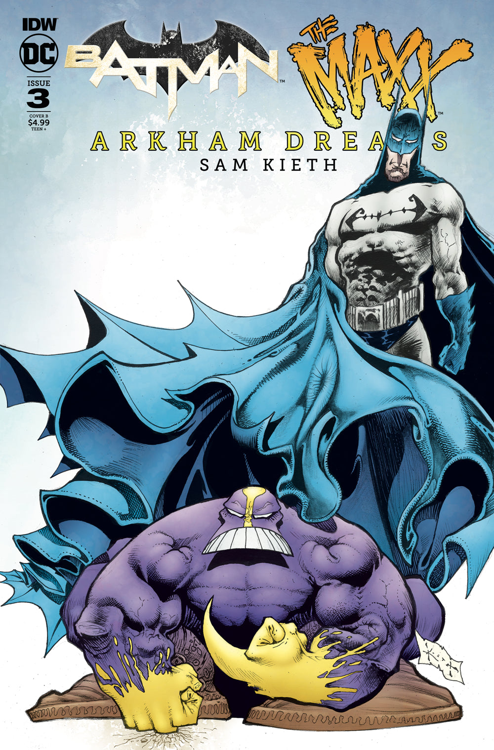 BATMAN THE MAXX ARKHAM DREAMS #3 (OF 5) CVR B KIETH