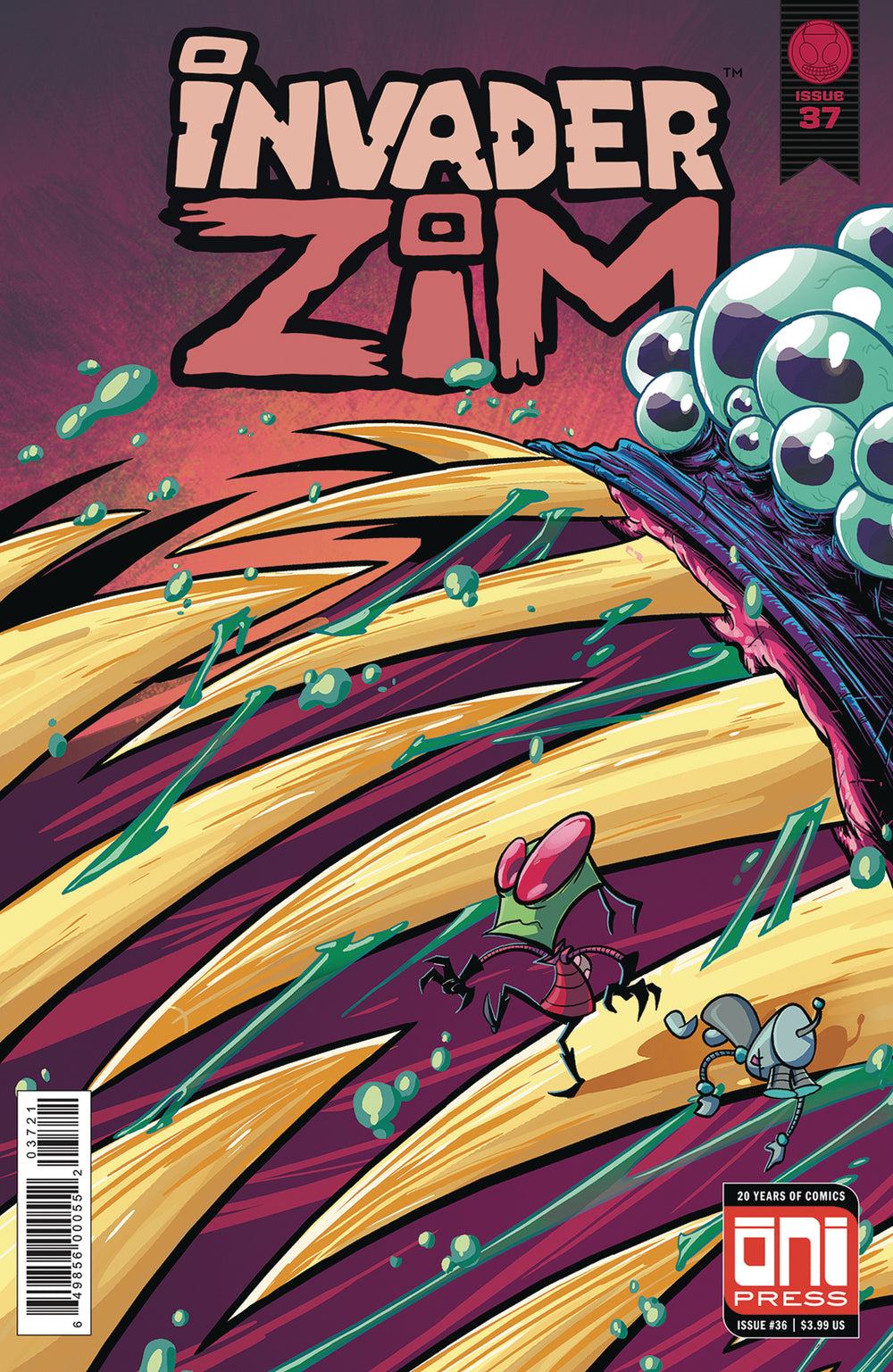 INVADER ZIM #37 CVR B STRESING VAR