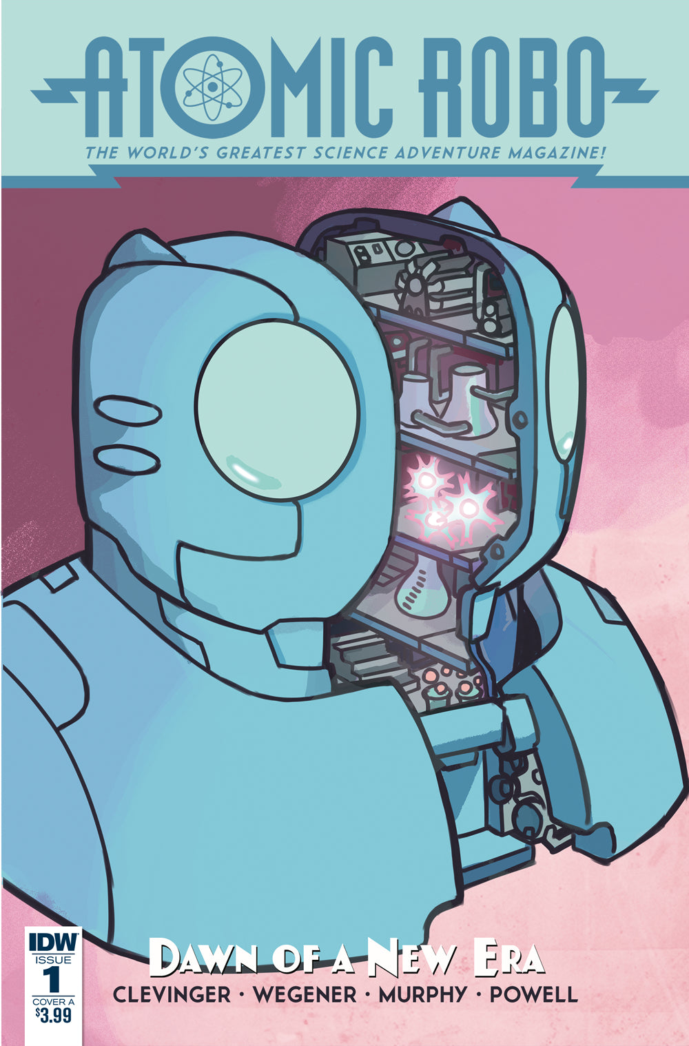 ATOMIC ROBO & DAWN OF NEW ERA #1 (OF 5) CVR A WEGENER