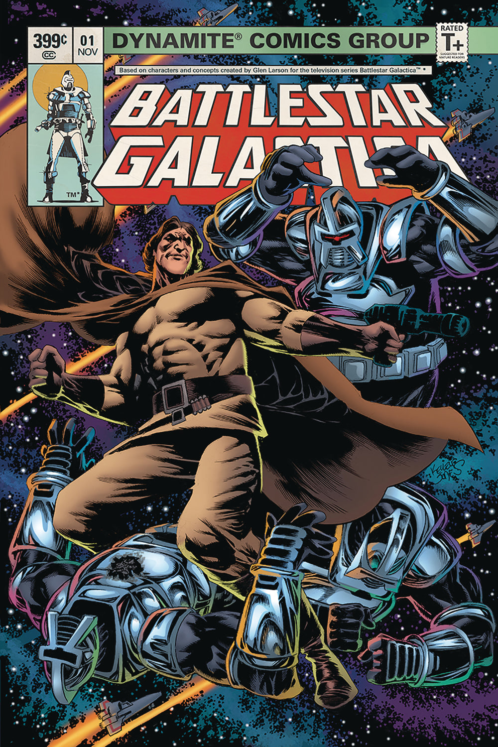 BATTLESTAR GALACTICA CLASSIC #1 CVR A JONES