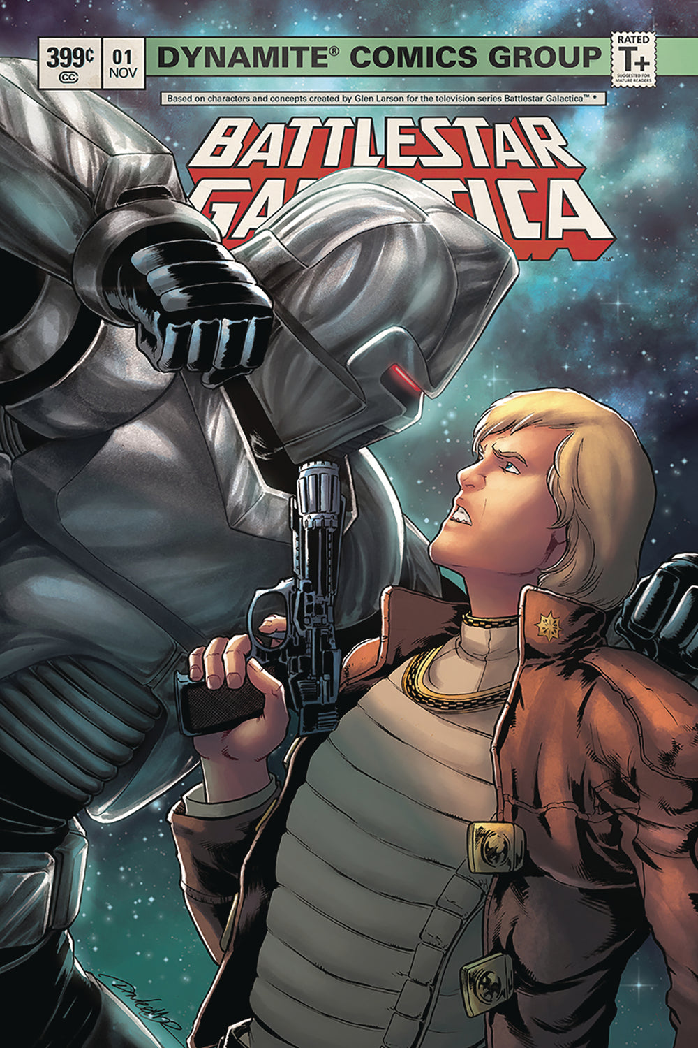 BATTLESTAR GALACTICA CLASSIC #1 CVR D DANIEL HDR