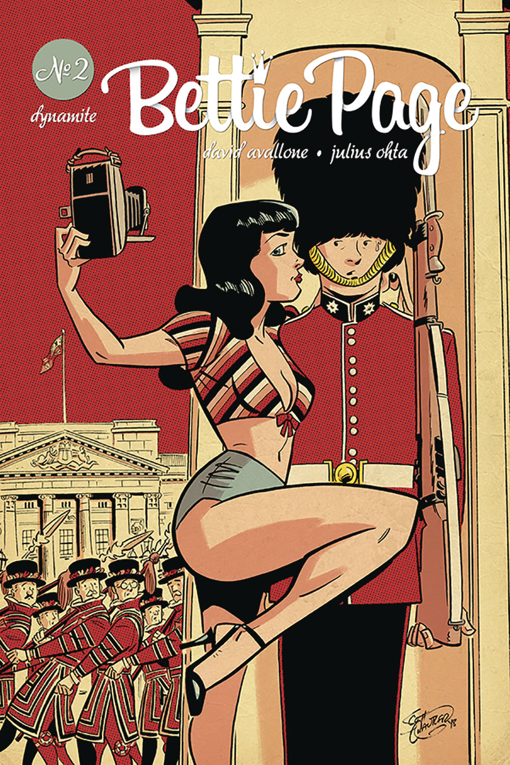 BETTIE PAGE #2 CVR B CHANTLER