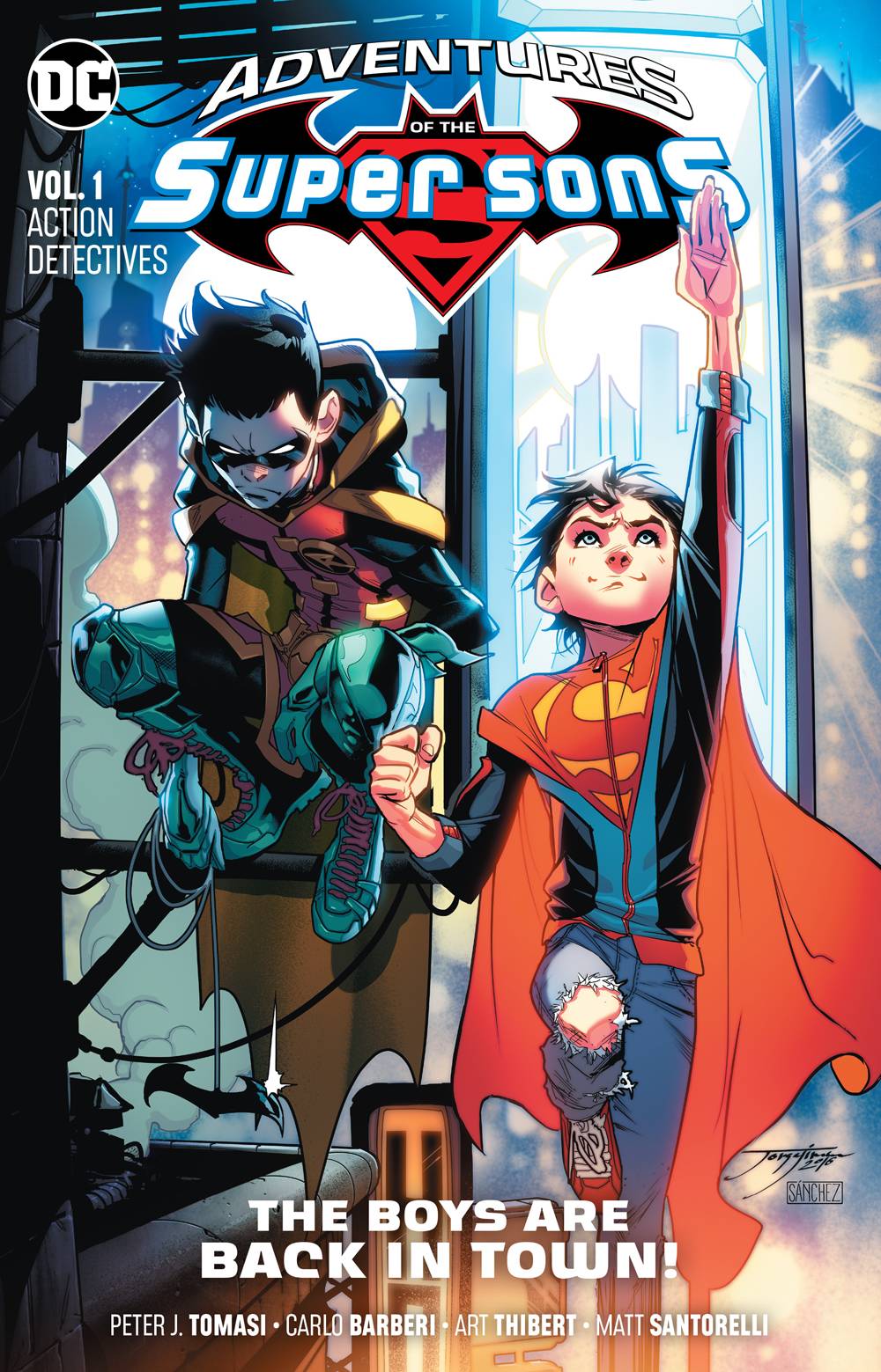 ADVENTURES OF THE SUPER SONS TP VOL 01 ACTION DETECTIVES