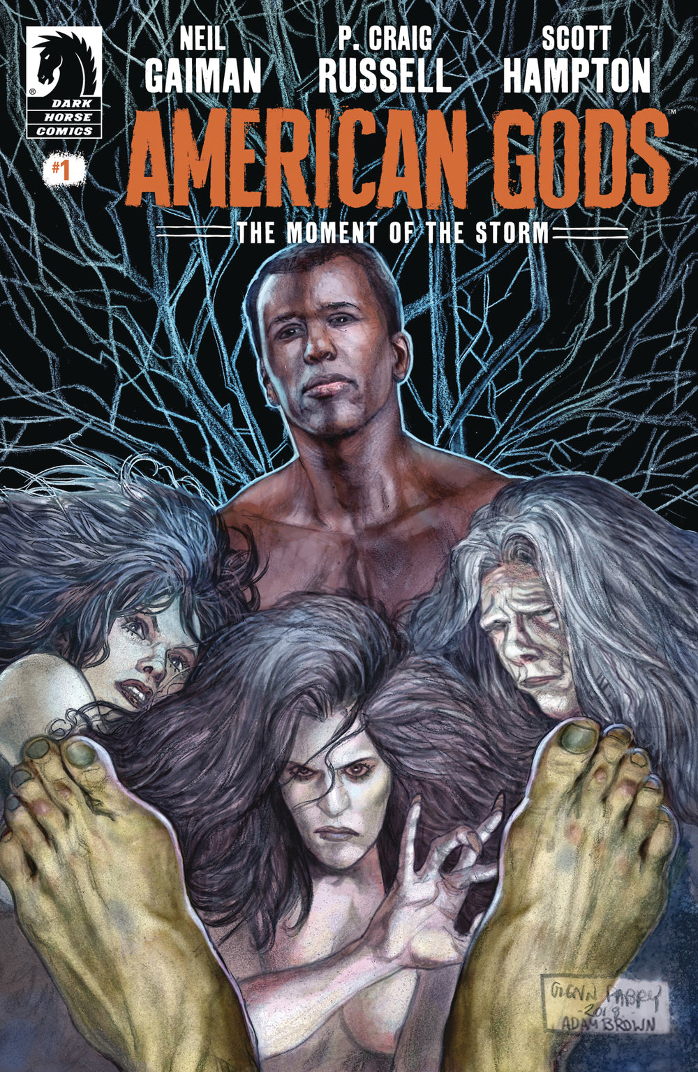 NEIL GAIMAN AMERICAN GODS MOMENT OF STORM #1 CVR A FABRY (MR