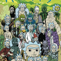 RICK & MORTY #50 CVR B HORAK RICK CONNECTING