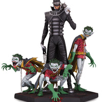 DARK NIGHTS METAL BATMAN WHO LAUGHS & ROBINS DLX STATUE