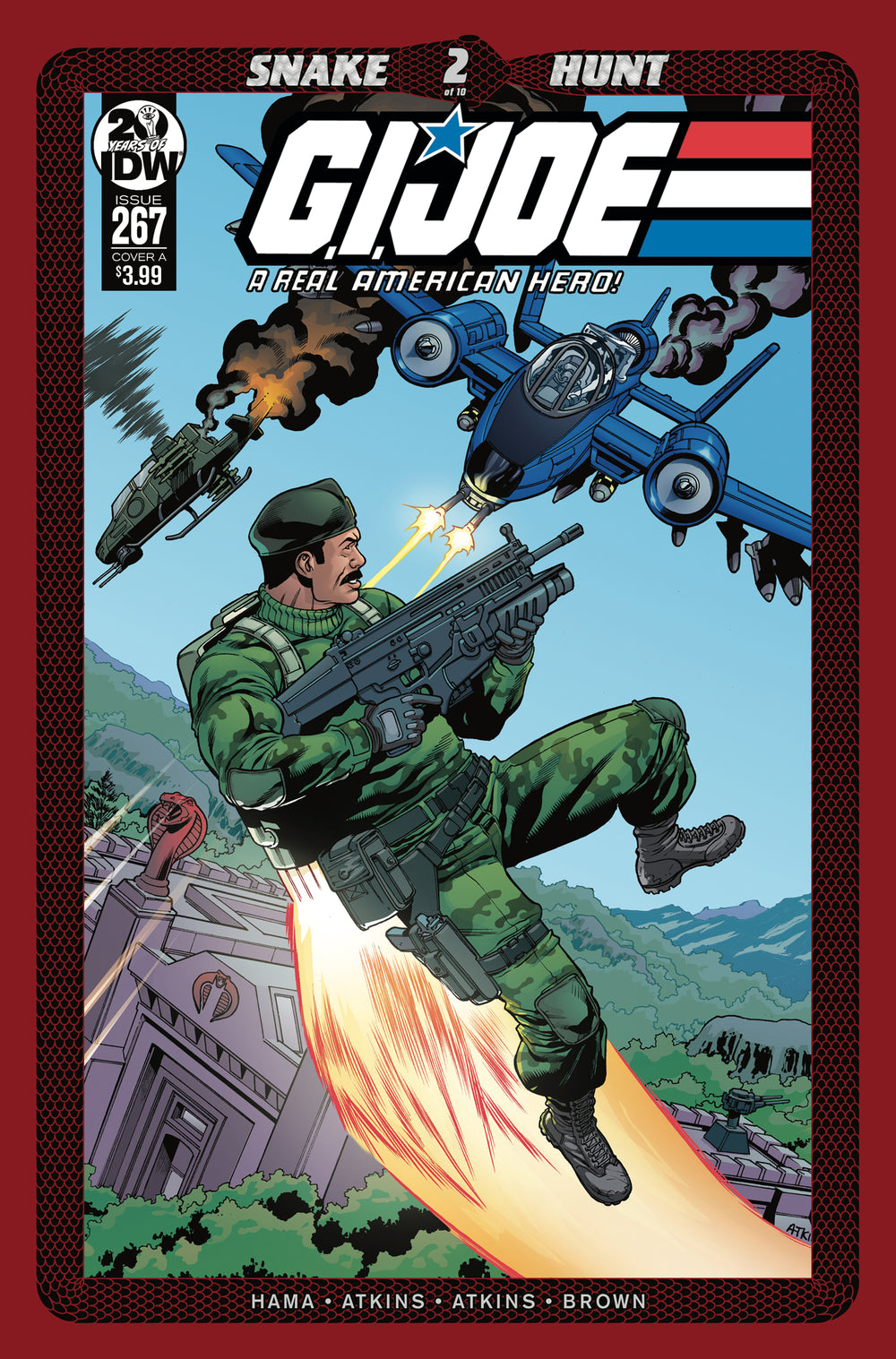 GI JOE A REAL AMERICAN HERO #267 CVR A ATKINS