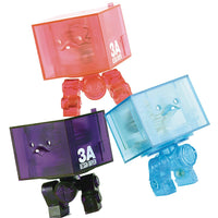 3AGO CLEAR R1 SQUARE ACTION FIGURE SET