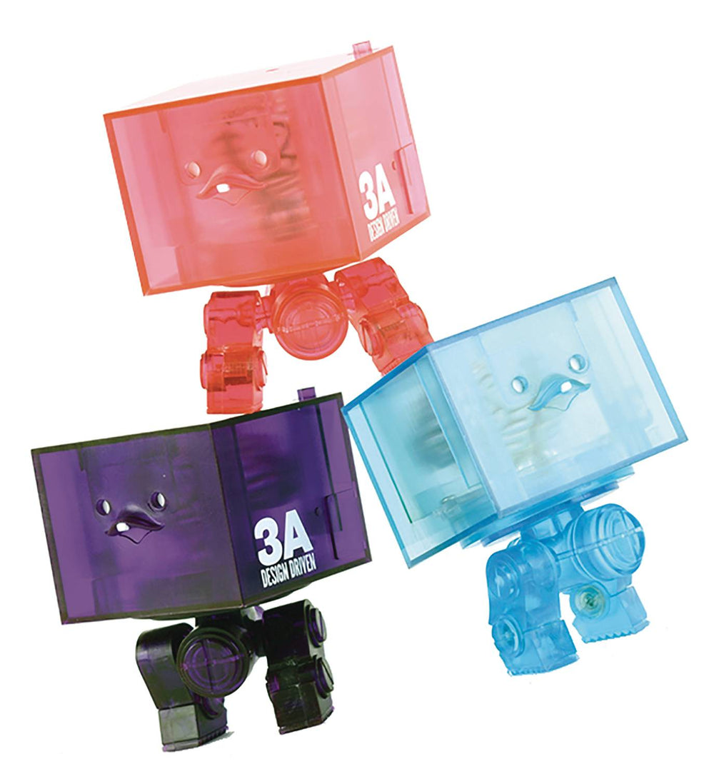 3AGO CLEAR R1 SQUARE ACTION FIGURE SET