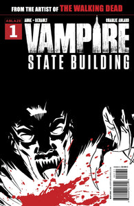 VAMPIRE STATE BUILDING #1 CVR C ADLARD B&W& RED