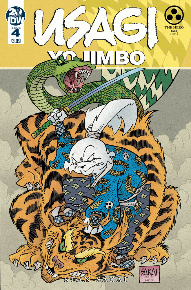 USAGI YOJIMBO #4 CVR A SAKAI