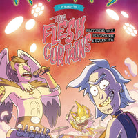 RICK AND MORTY PRESENT FLESH CURTAINS #1 CVR A CANNON