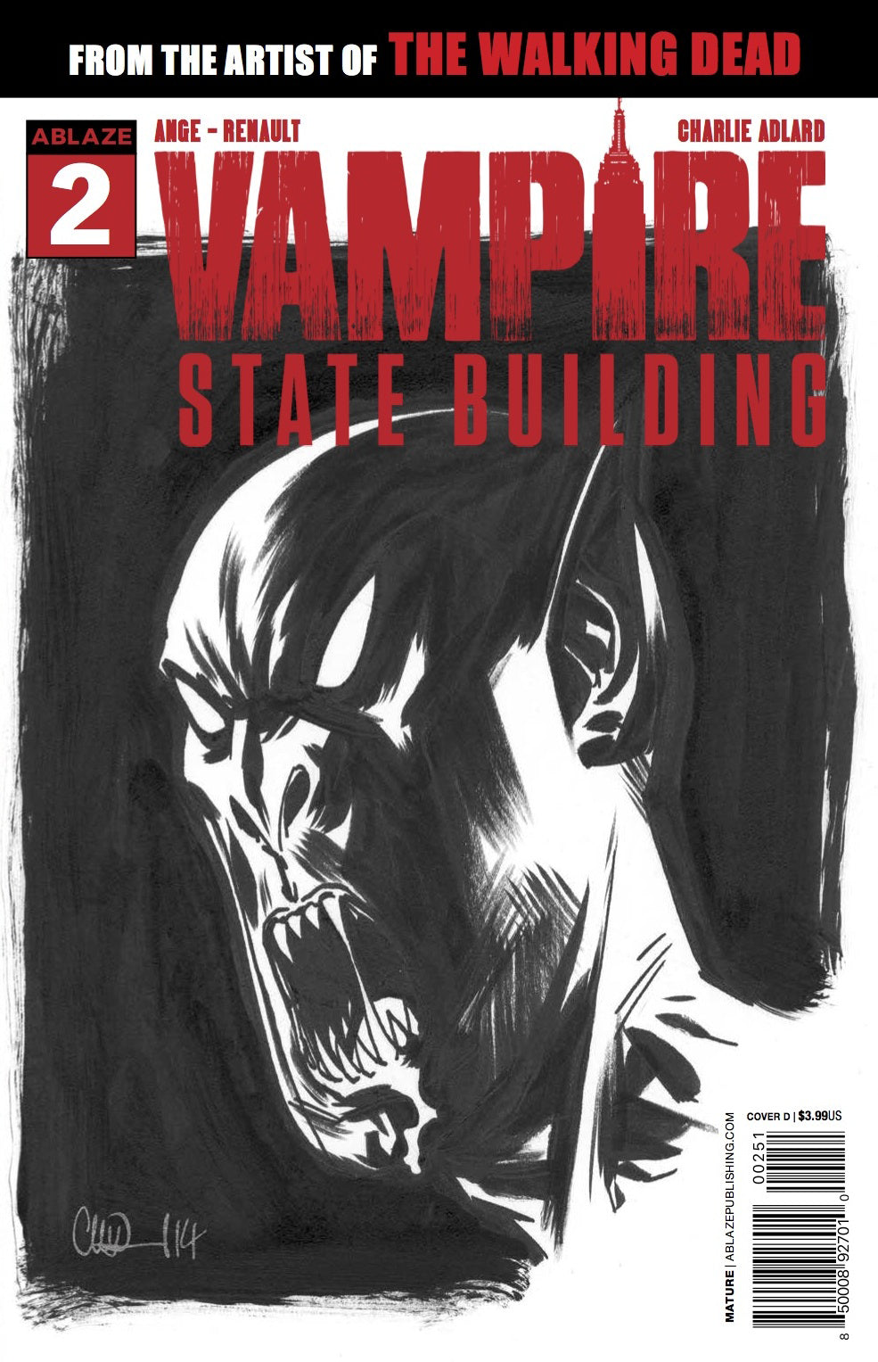 VAMPIRE STATE BUILDING #2 CVR D ADLARD SKETCH CVR (MR)