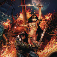 CIMMERIAN QUEEN OF BLACK COAST #1 CVR A JASON METCALF (MR)