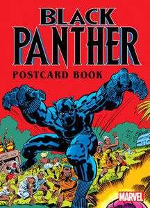 BLACK PANTHER POSTCARD BOOK HC