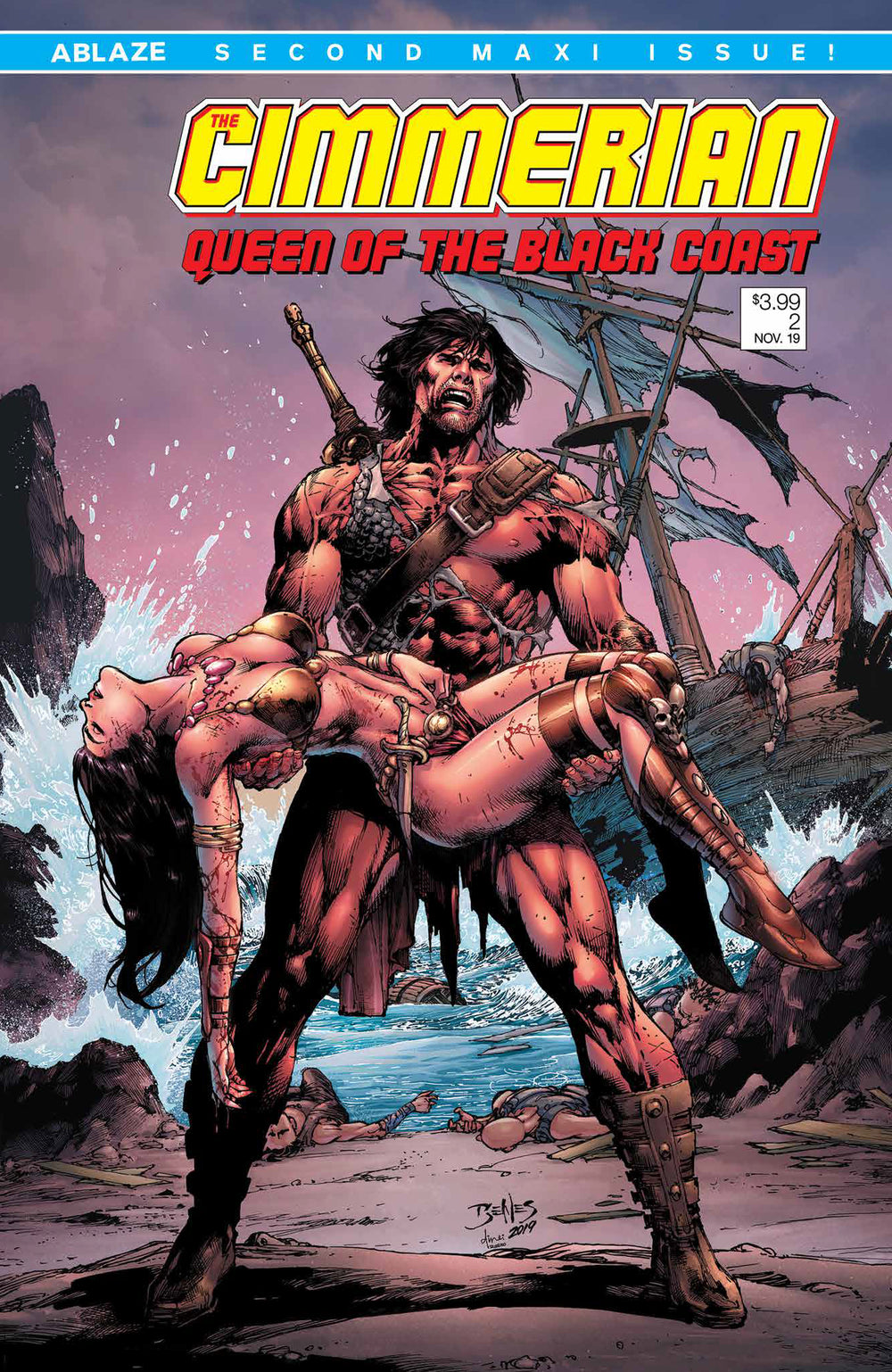 CIMMERIAN QUEEN OF BLACK COAST #2 CVR C ED BENES (MR)