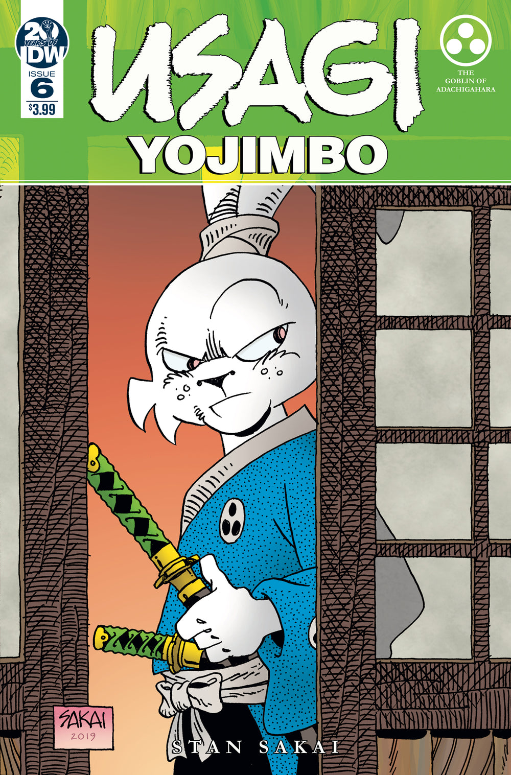 USAGI YOJIMBO 35TH ANNIV #6 SAKAI