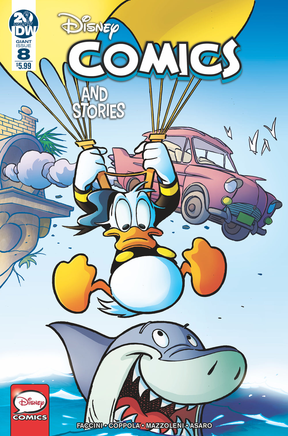 DISNEY COMICS AND STORIES #8 CVR A FRECCERO