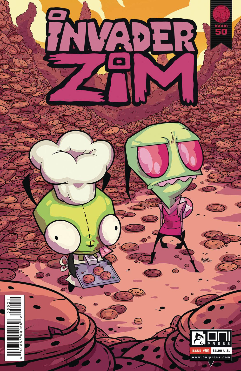 INVADER ZIM #50 CVR B MCGINTY PAUL