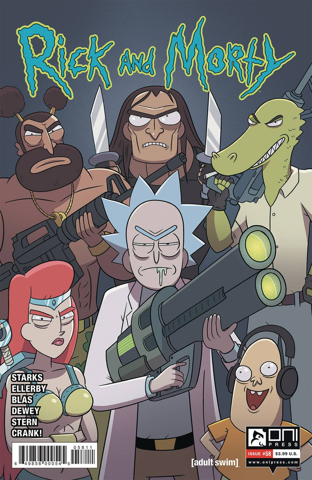 RICK & MORTY #58 CVR A ELLERBY