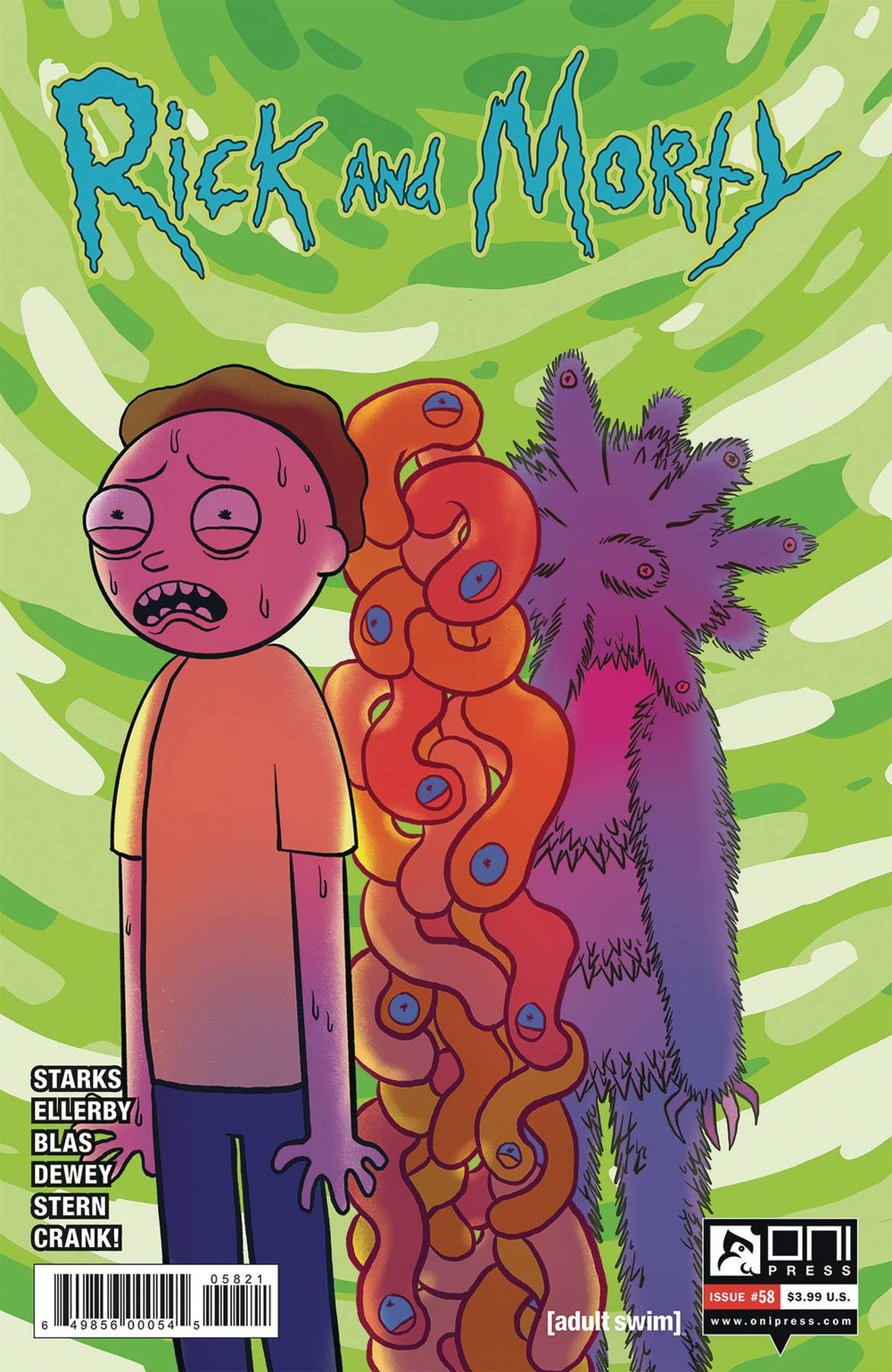 RICK & MORTY #58 CVR B SPANO