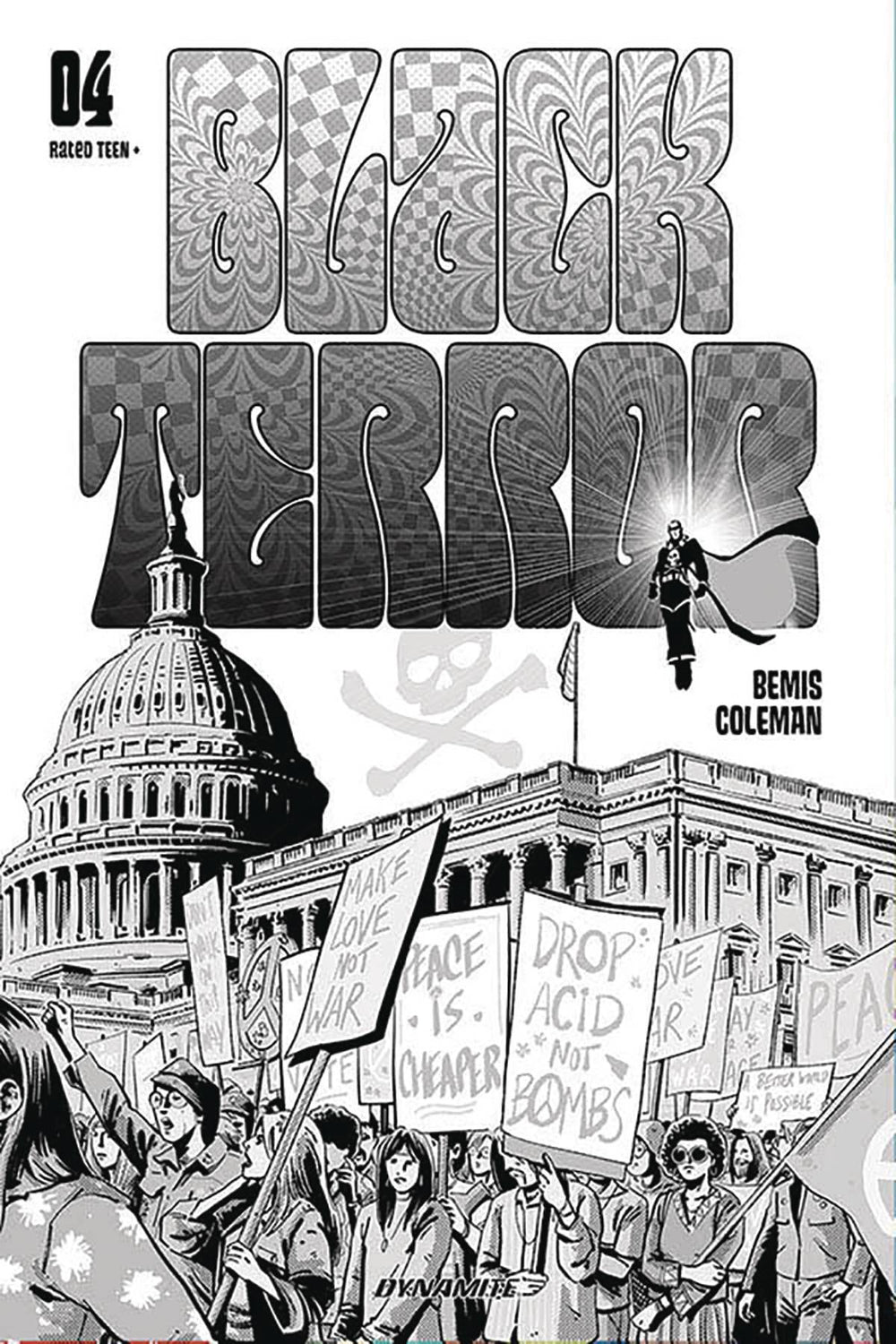 BLACK TERROR #4 20 COPY FORNES B&W INCV