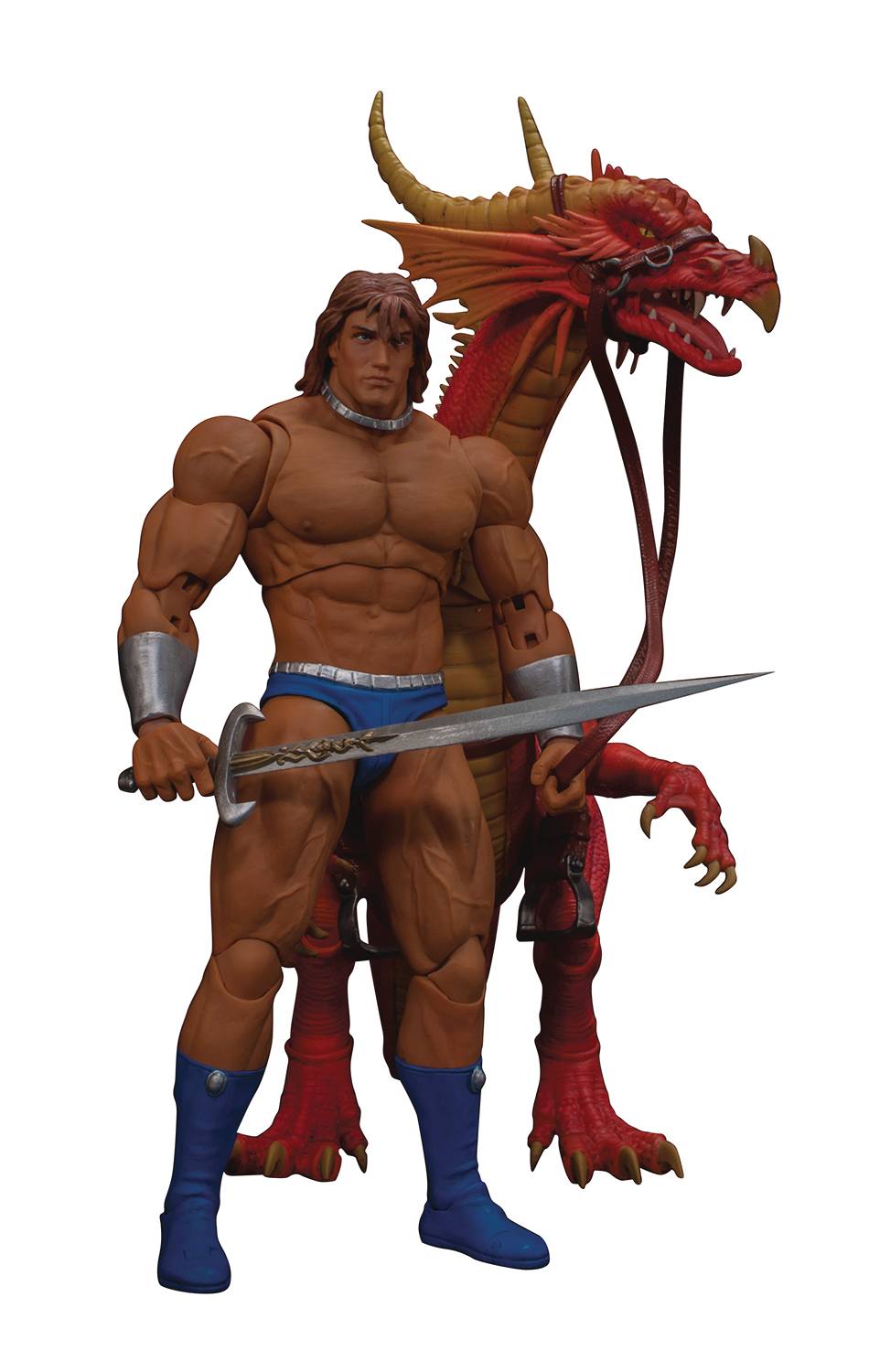 STORM COLLECTIBLES GOLDEN AXE AX BATTLER & RED DRAGON 1/12 ACTION FIGURE