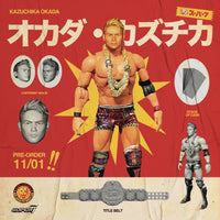 NEW JAPAN PRO WRESTLING ULTIMATES WV 1 KAZUCHIKA OKADA AF (N