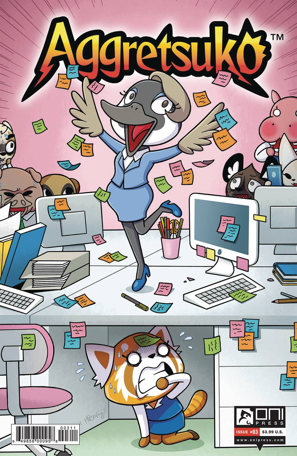 AGGRETSUKO #3 CVR A HICKEY