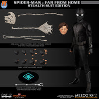 ONE-12 COLLECTIVE PX SPIDER-MAN STEALTH SUIT ACTION FIGURE