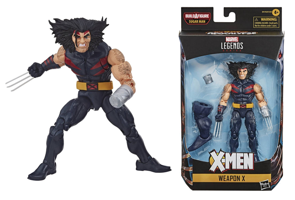 X-MEN LEGENDS 6IN WEAPON X ACTION FIGURE