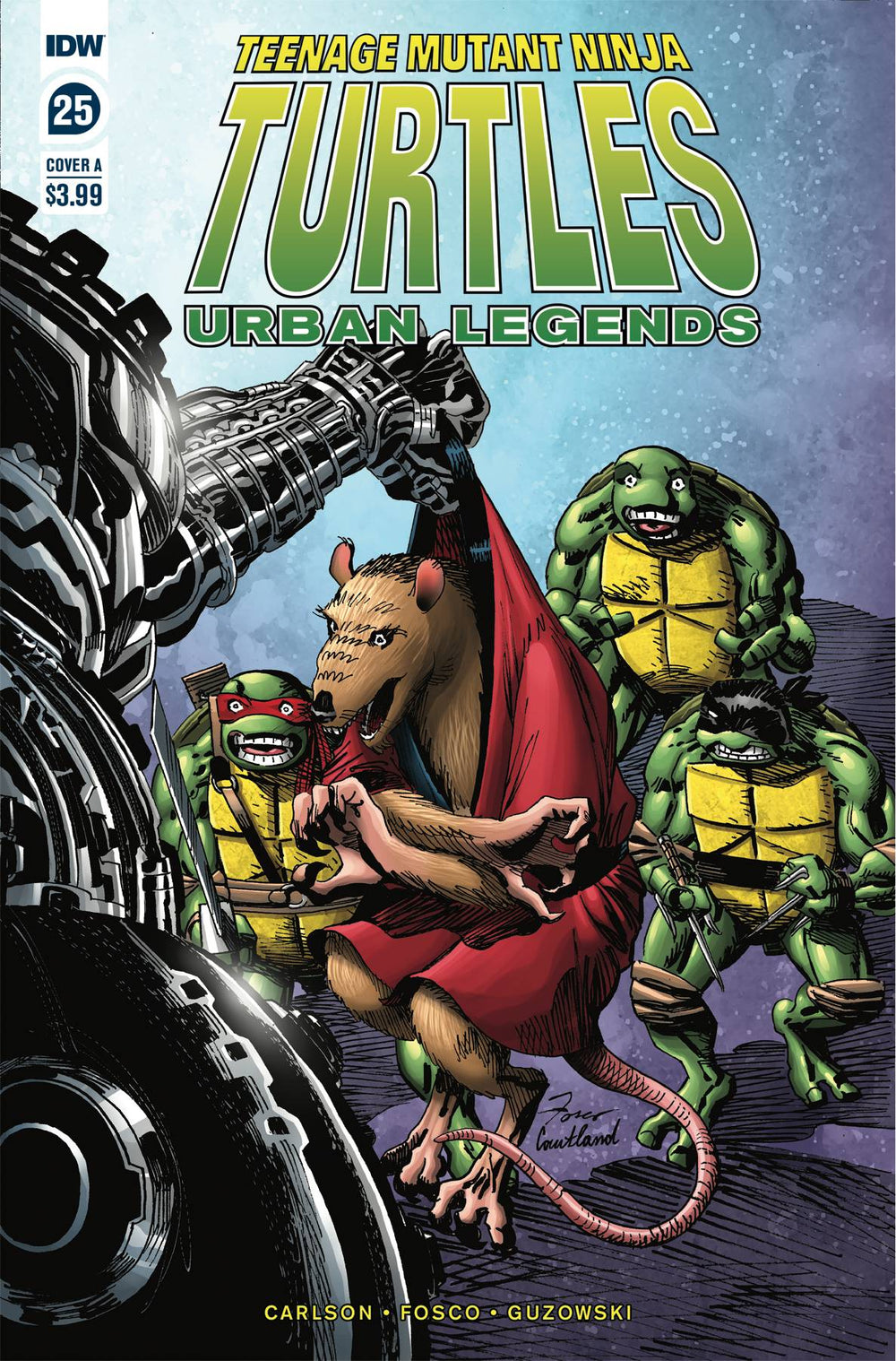 TMNT URBAN LEGENDS #25 CVR A FOSCO