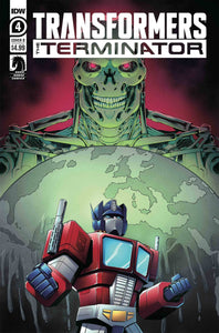 TRANSFORMERS VS TERMINATOR #4 (OF 4) CVR B MONTFORT