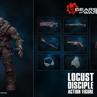 STORM COLLECTIBLES GEARS OF WAR LOCUST DISCIPLE 1/12 ACTION FIGURE