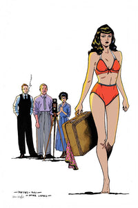 BETTIE PAGE #3 PEEPLES HOMAGE LTD VIRGIN CVR