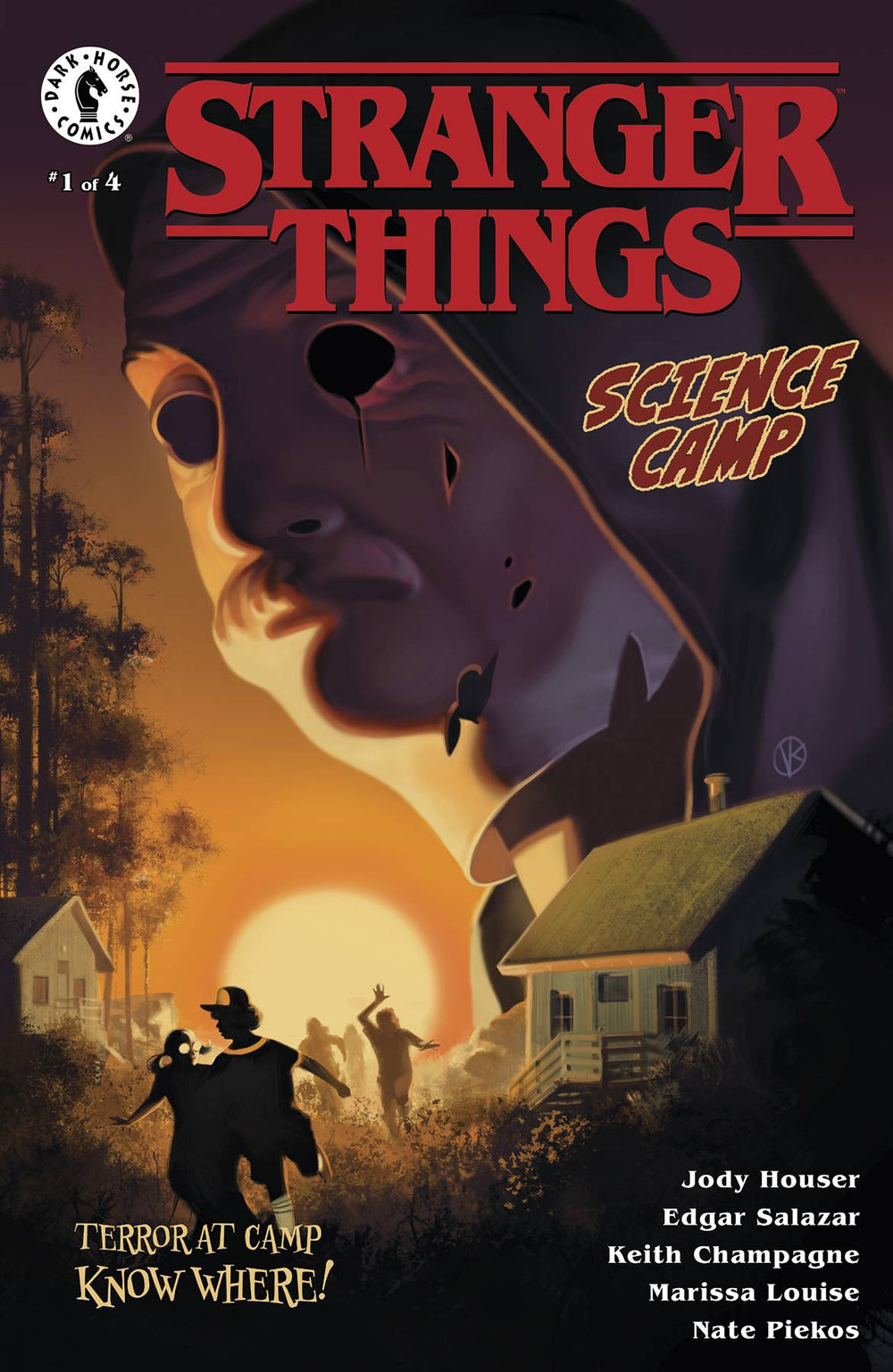 STRANGER THINGS SCIENCE CAMP #1 (OF 4) CVR A KALVACHEV