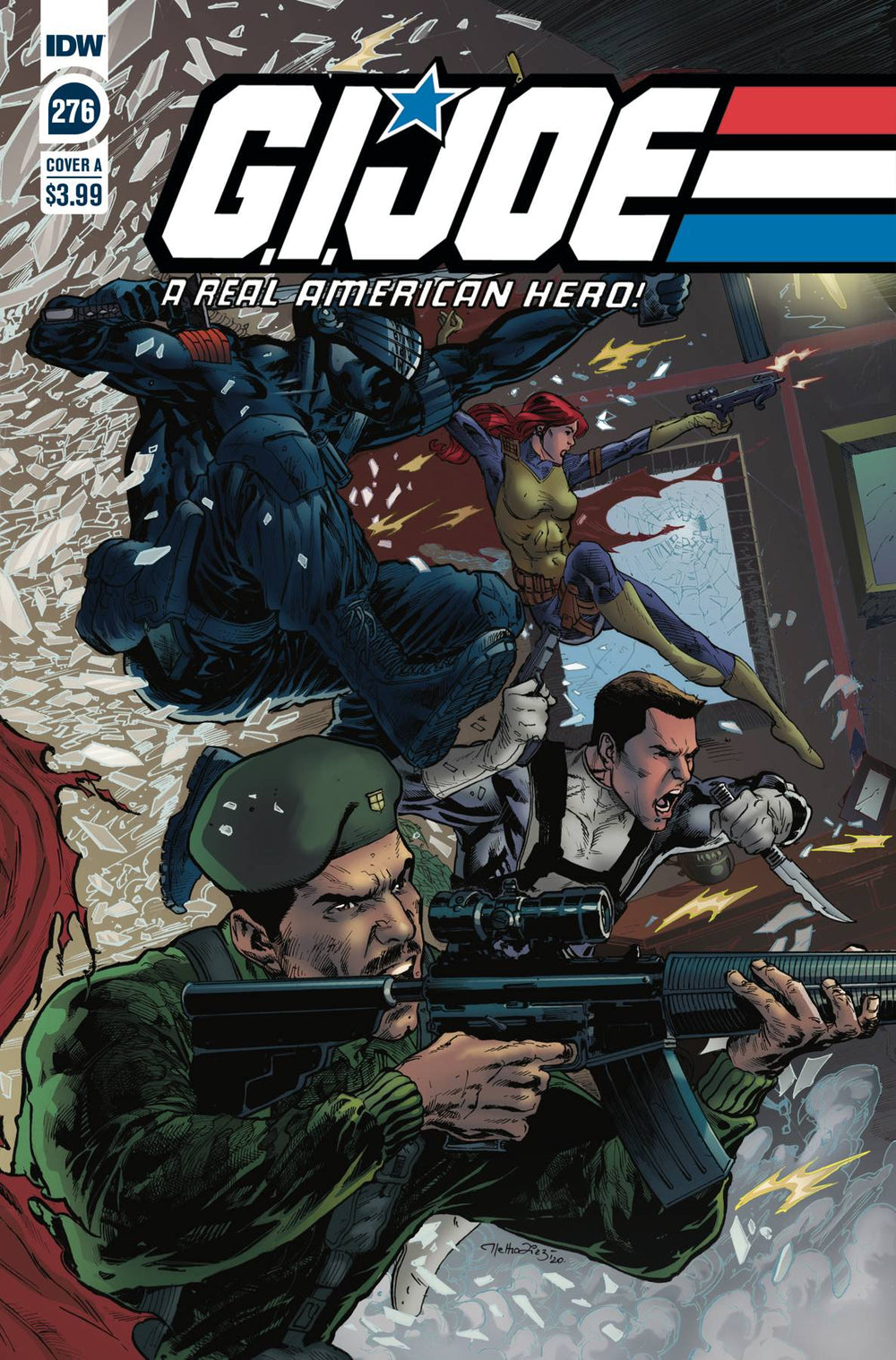 GI JOE A REAL AMERICAN HERO #276 CVR A DIAZ