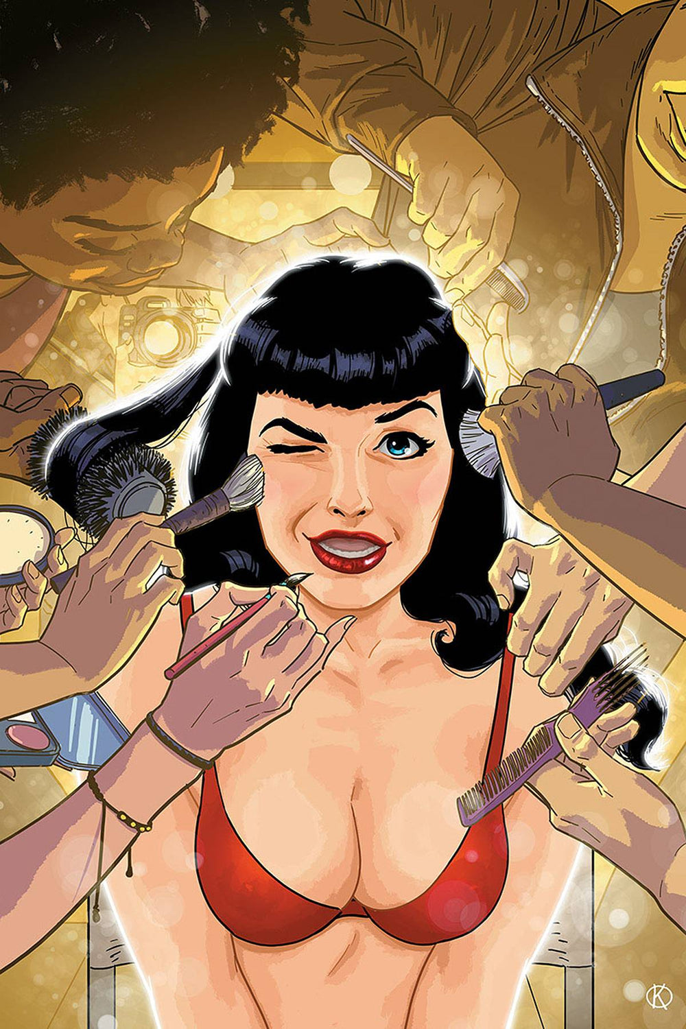 BETTIE PAGE #5 KANO LTD VIRGIN CVR