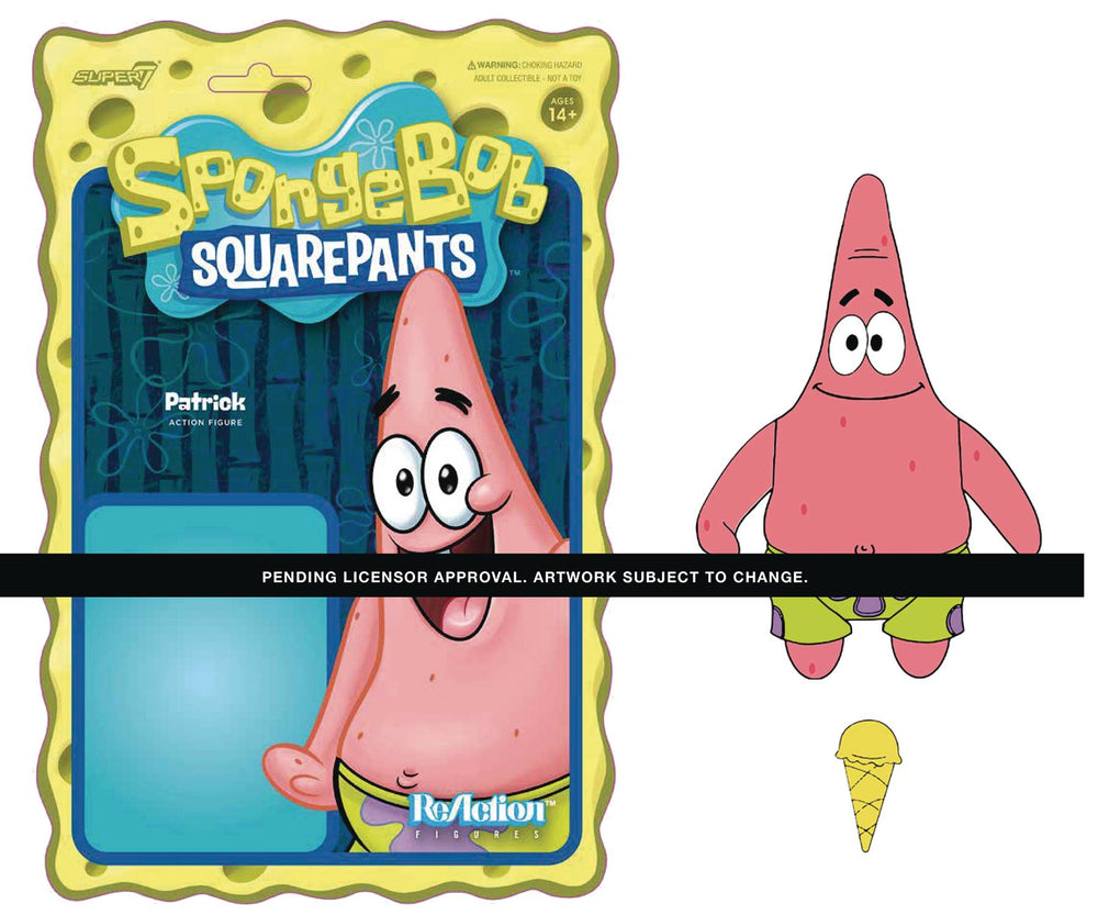 SPONGEBOB SQUAREPANTS PATRICK REACTION FIGURE