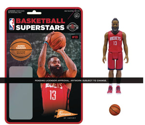 NBA HOUSTON ROCKETS JAMES HARDEN REACTION FIGURE (NET) (C: 1