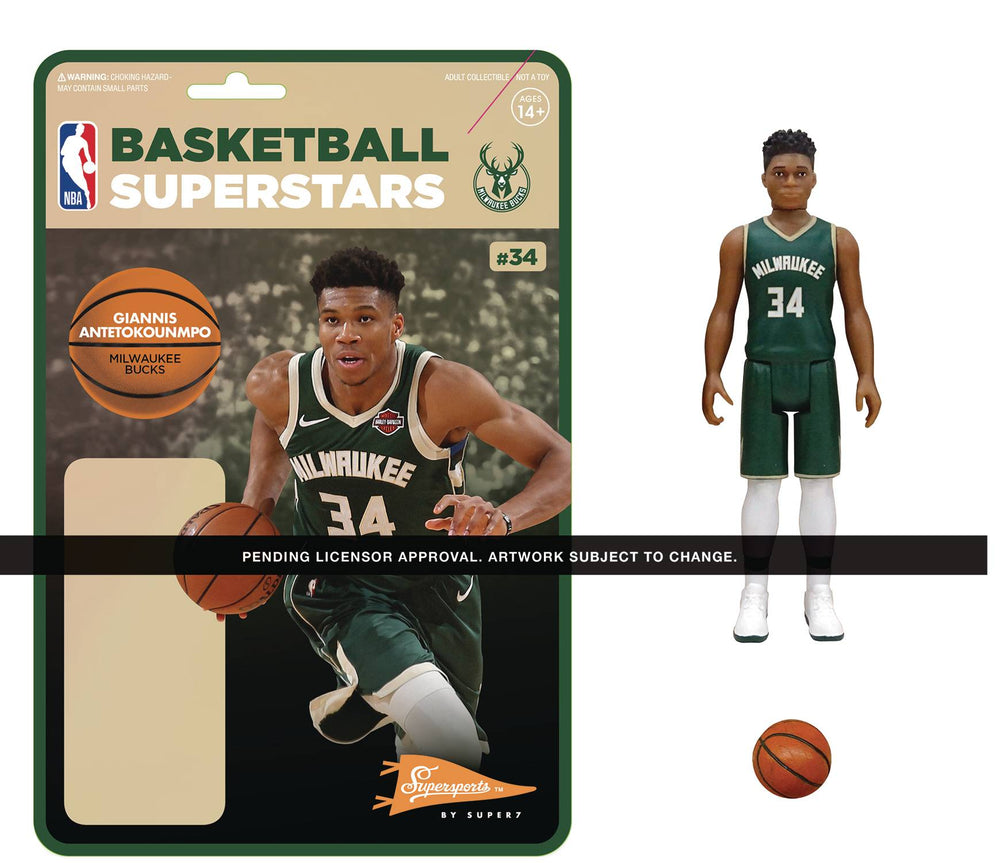 NBA MILWAUKEE BUCKS GIANNIS ANTETOKOUMPO REACTION FIGURE (NE