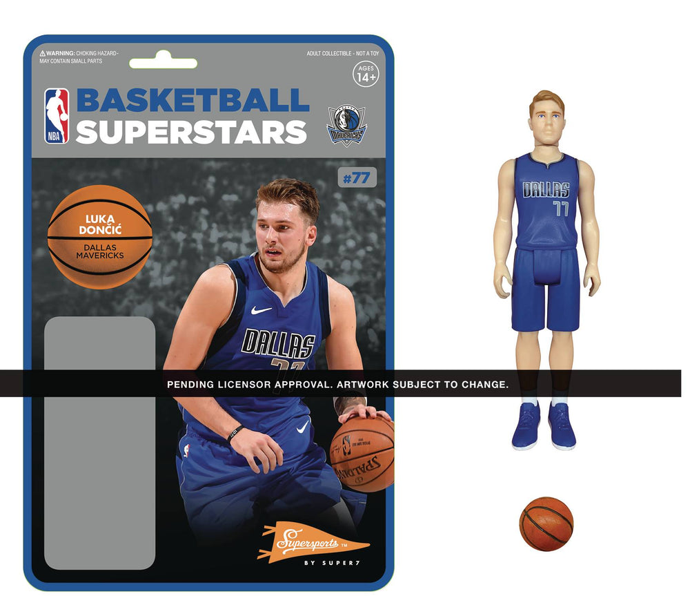 NBA DALLAS MAVERICKS LUKA DONCIC REACTION FIGURE (NET) (C: 1