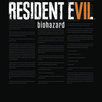 RESIDENT EVIL 7 BIOHAZARD DOCUMENT FILE HC