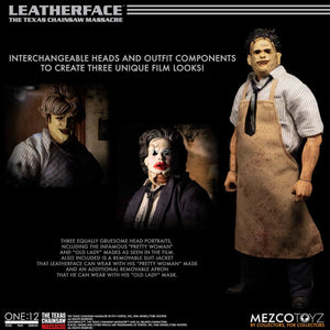 ONE-12 COLLECTIVE TEXAS CHAINSAW MASSACRE LEATHERFACE DLX ACTION FIGURE