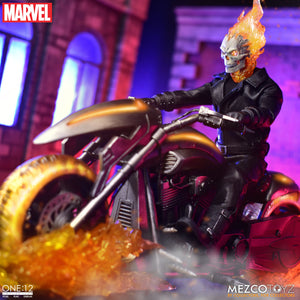 ONE-12 COLLECTIVE MARVEL GHOST RIDER & HELL CYCLE ACTION FIGURE