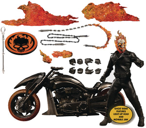 ONE-12 COLLECTIVE MARVEL GHOST RIDER & HELL CYCLE ACTION FIGURE