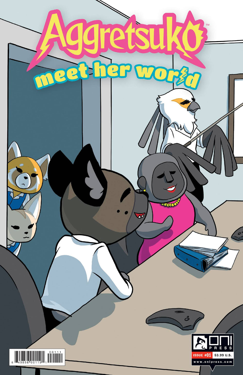 AGGRETSUKO MEET HER WORLD #1 CVR A MCDONALD