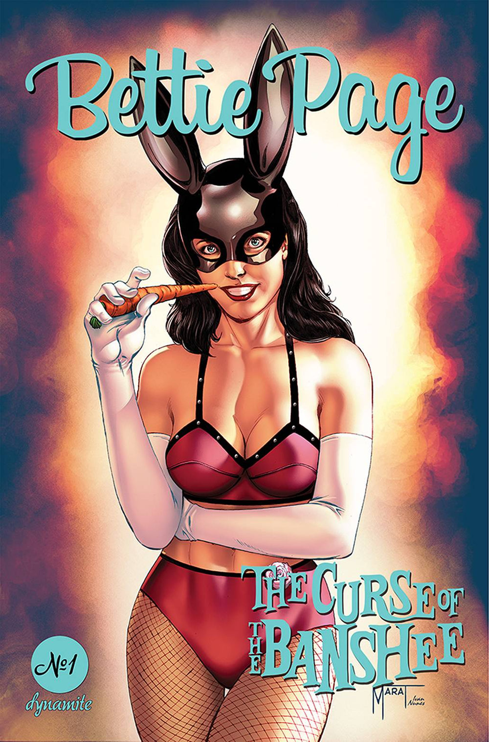 BETTIE PAGE & CURSE OF THE BANSHEE #1 CVR A MYCHAELS