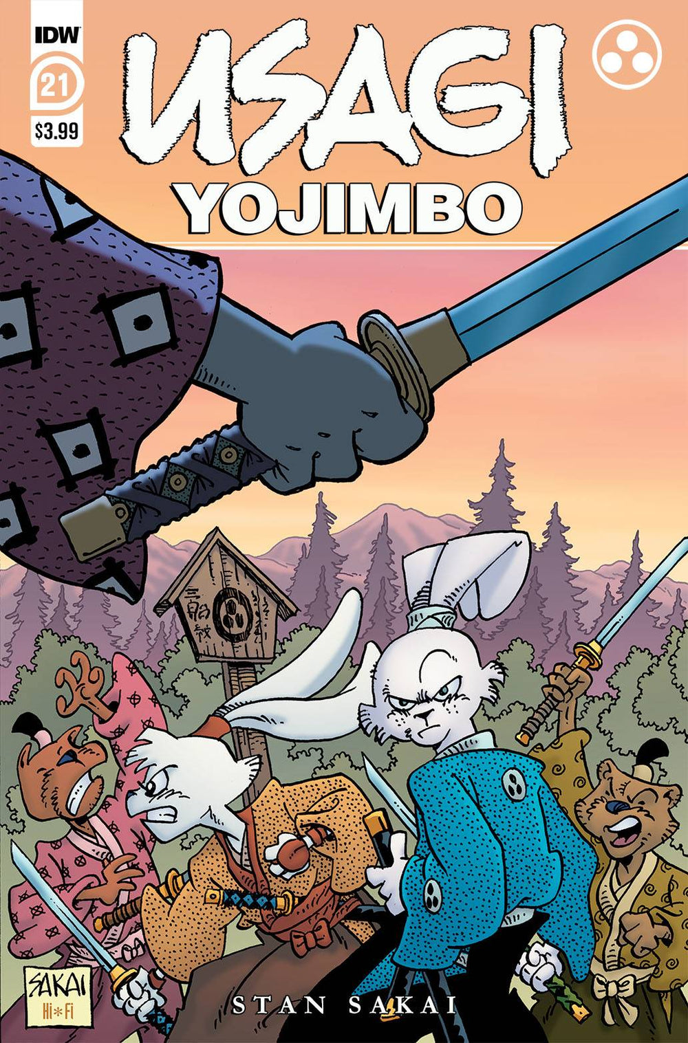 USAGI YOJIMBO #21 CVR A SAKAI