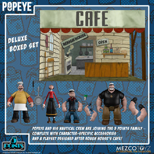 5 POINTS POPEYE ACTION FIGURE BOX SET